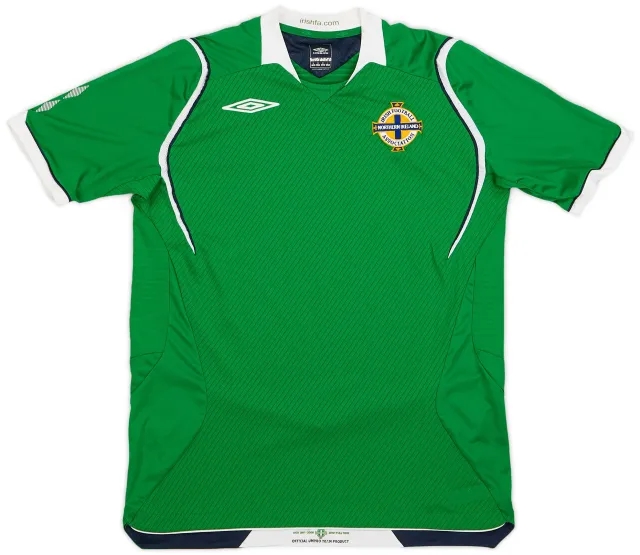Umbro 2008-10 Northern Ireland Home Shirt - 8/10 - (M)