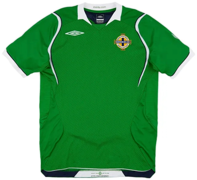 Umbro 2008-10 Northern Ireland Home Shirt - 8/10 - (S)