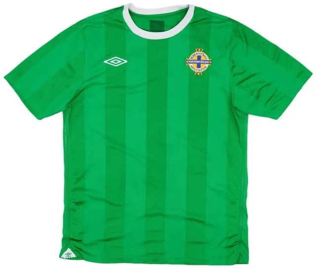 Umbro 2010-12 Northern Ireland Home Shirt - 7/10 - (M)