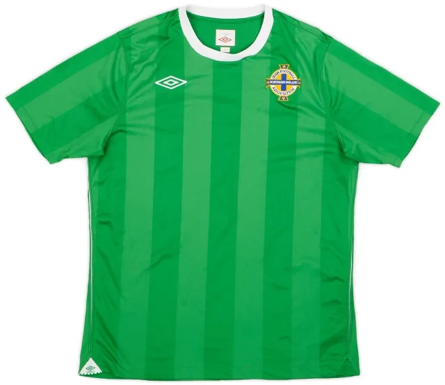 Umbro 2010-12 Northern Ireland Home Shirt - 9/10 - (M)