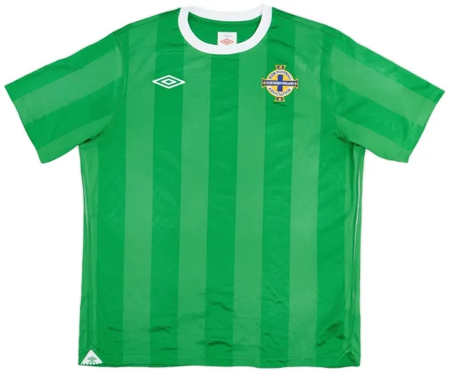 Umbro 2010-12 Northern Ireland Home Shirt - 8/10 - (L)