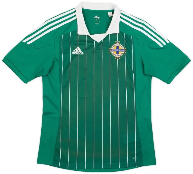 adidas 2012-13 Northern Ireland Home Shirt - 6/10 - (M)