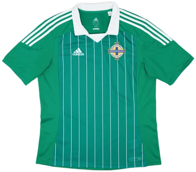 adidas 2012-13 Northern Ireland Home Shirt - 7/10 - (L)
