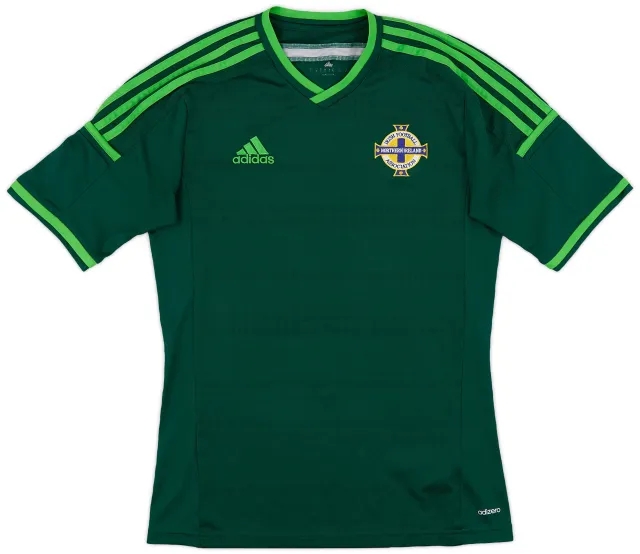 adidas 2014 Northern Ireland Home Shirt - 8/10 - (S)