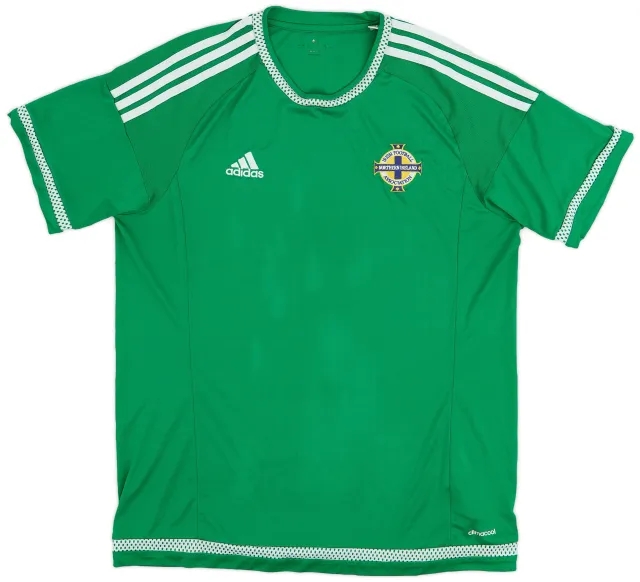 adidas 2015 Northern Ireland Home Shirt - 7/10 - (L)