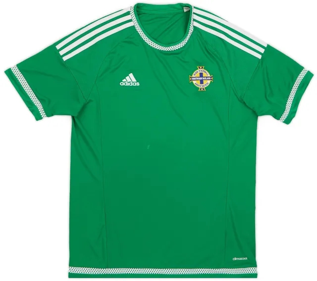 adidas 2015 Northern Ireland Home Shirt - 6/10 - (L)