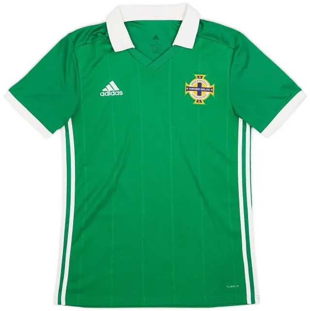 adidas 2018-19 Northern Ireland Home Shirt - 9/10 - (S)