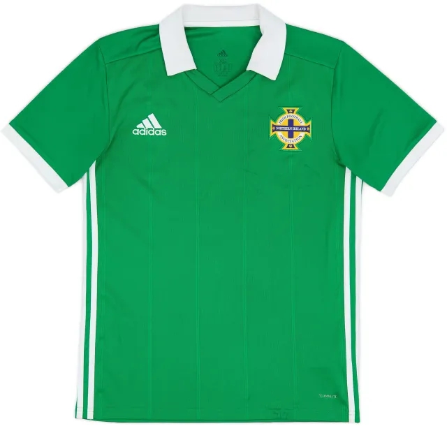 adidas 2018-19 Northern Ireland Home Shirt - 9/10 - (XS)