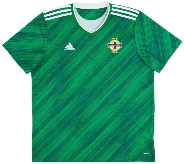 adidas 2020-22 Northern Ireland Home Shirt - 8/10 - (XL)