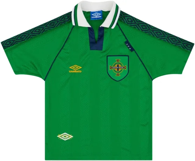 Umbro 1994 Northern Ireland Prototype Home Shirt - 8/10 - (Y)