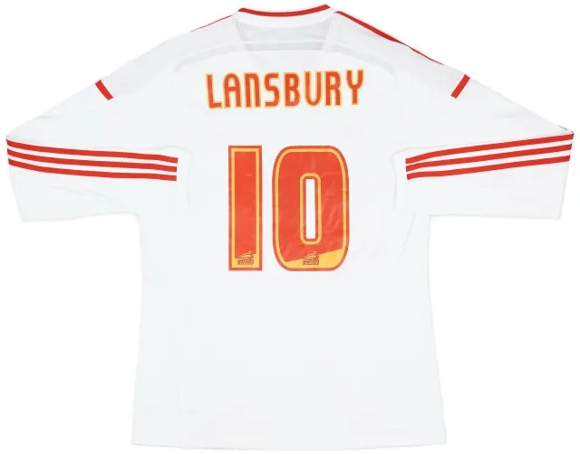 adidas 2014-15 Nottingham Forest Away L/S Shirt Lansbury #10 - 6/10 - (S)