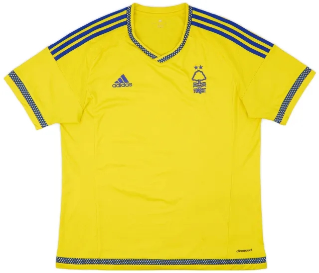 adidas 2015-16 Nottingham Forest Away Shirt - 8/10 - (L)