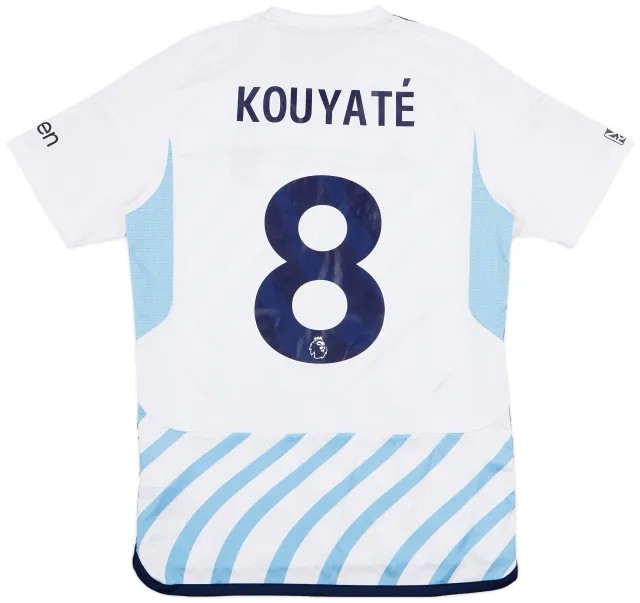 adidas 2023-24 Nottingham Forest Match Issue Away Shirt Kouyate #8