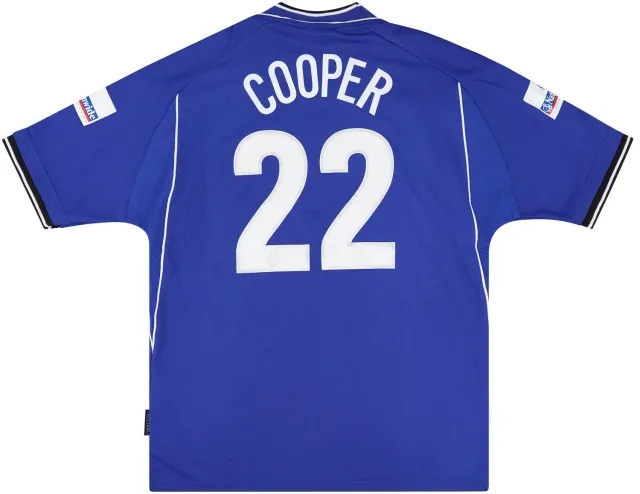 Umbro 2000-01 Nottingham Forest Match Issue Third Shirt Cooper #22