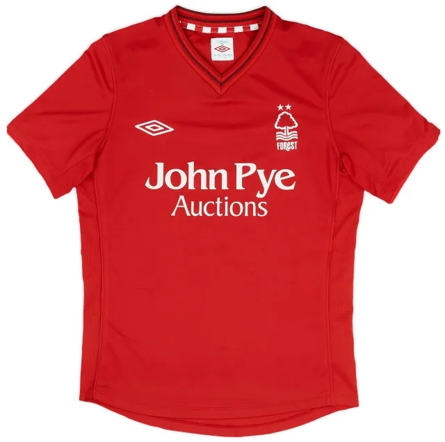 Umbro 2012-13 Nottingham Forest Home Shirt - 6/10 - (S)