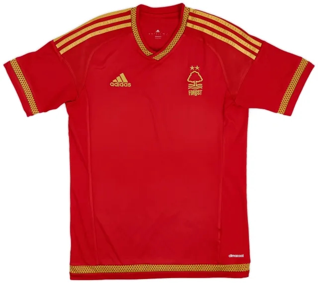 adidas 2015-16 Nottingham Forest Home Shirt - 8/10 - (S)