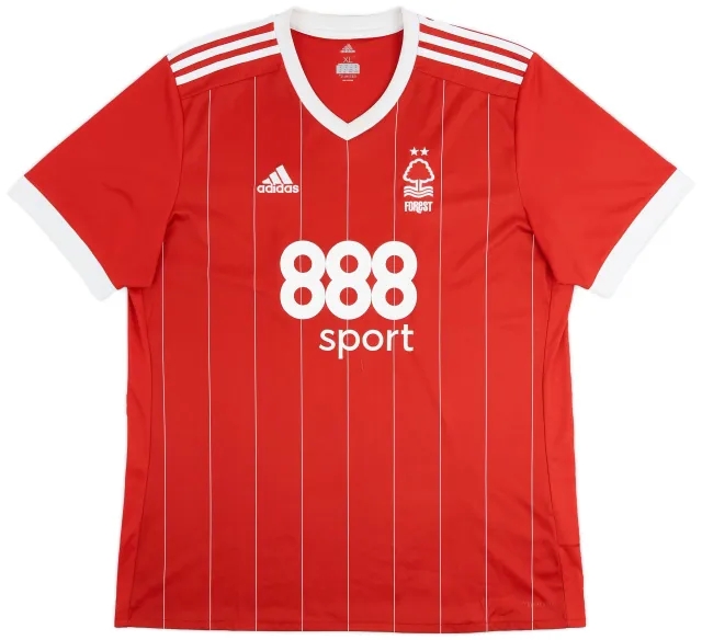 adidas 2017-18 Nottingham Forest Home Shirt - 6/10 - (XL)