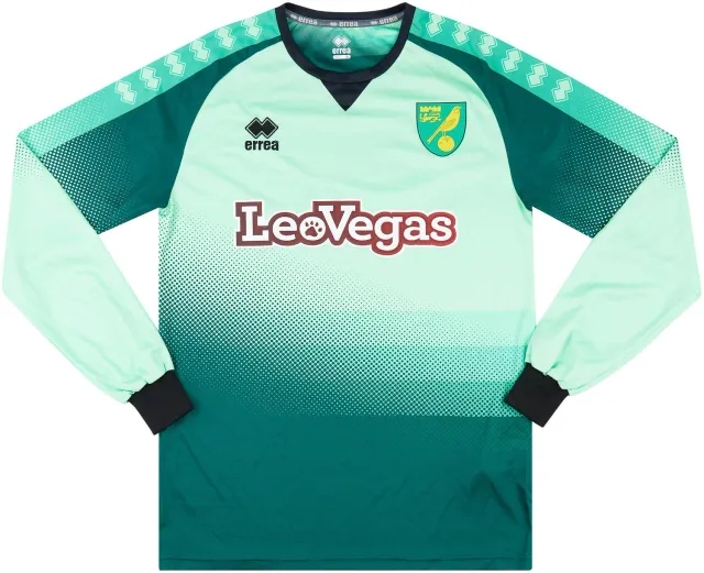 Errea 2018-19 Norwich City GK Shirt - 9/10 - (XL)