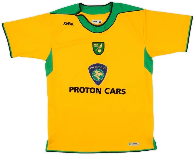 2005-06 Norwich Home Shirt - 8/10 - (M)