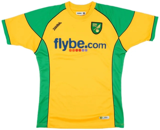 2006-08 Norwich Home Shirt - 6/10 - (S)