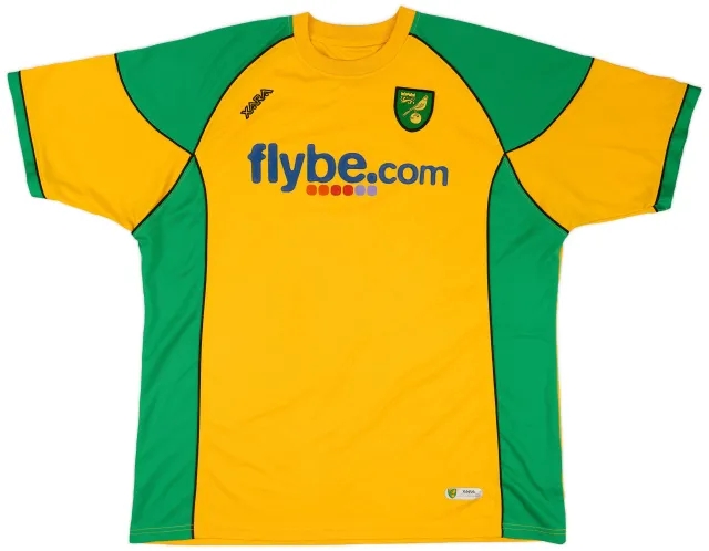2006-08 Norwich Home Shirt - 7/10 - (XL)