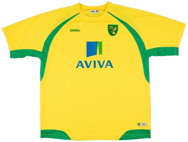 2010-11 Norwich Home Shirt - 8/10 - (XXL)