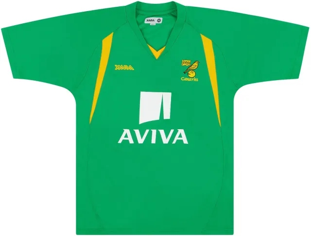 adidas 2000s Norwich City Xara Training Shirt - 8/10 - (S)