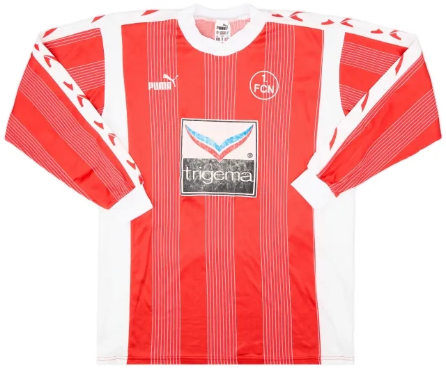Puma 1993-94 Nurnberg Home L/S Shirt - 7/10 - (XL)