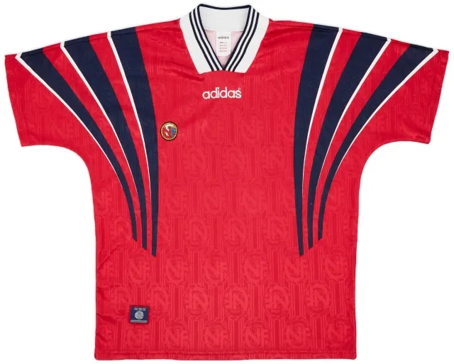 adidas 1996-97 Norway Home Shirt - 8/10 - (L)