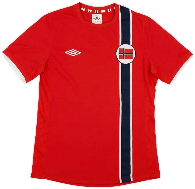 Umbro 2012-13 Norway Home Shirt - 9/10 - (S)