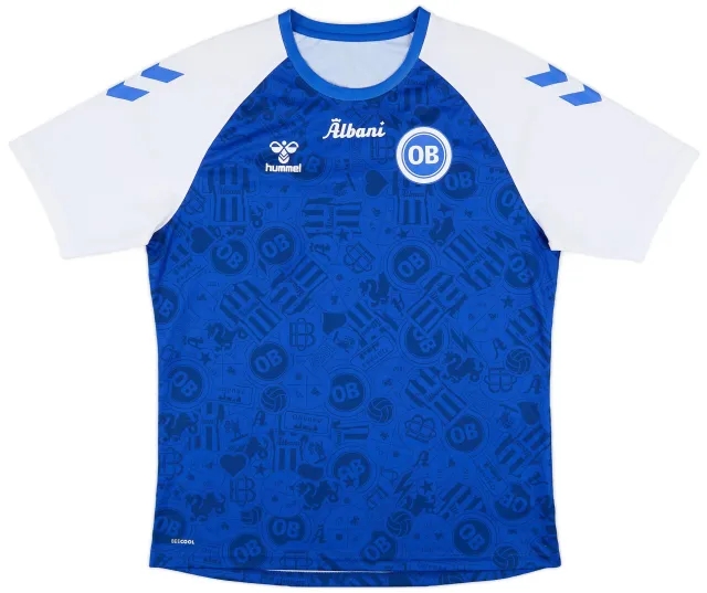 2020-21 OB Odense Hummel Training Shirt - 9/10 - (L)