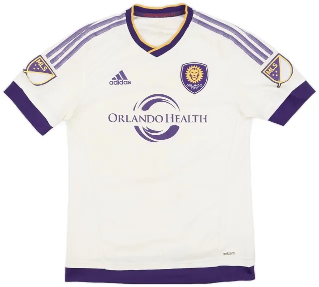 adidas 2015 Orlando City Player Issue Away Shirt - 5/10 - (M)