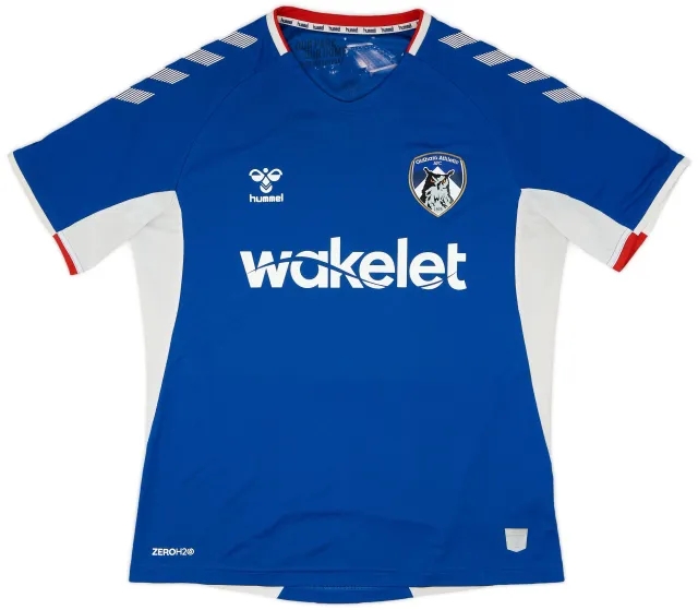 Hummel 2019-20 Oldham Home Shirt - 7/10 - (XL)