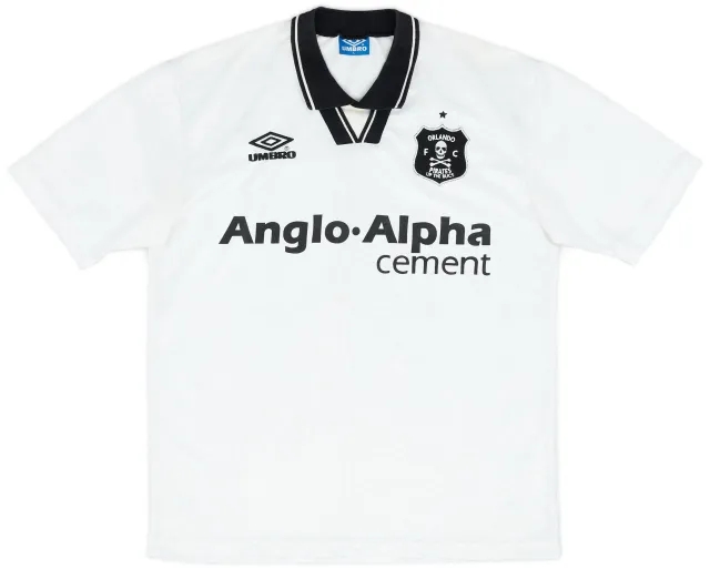 Umbro 1995-96 Orlando Pirates Home Shirt - 8/10 - (L)