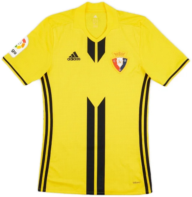 adidas 2017-18 Osasuna Authentic Away Shirt - 9/10 - (S)