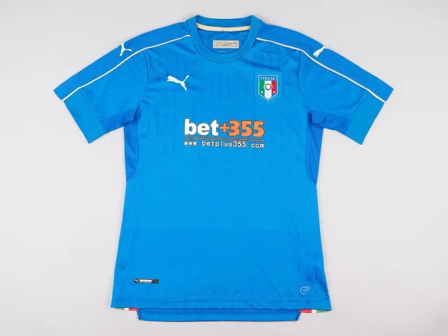 Puma 2016-17 Italy Home Shirt - 6/10 - (M)