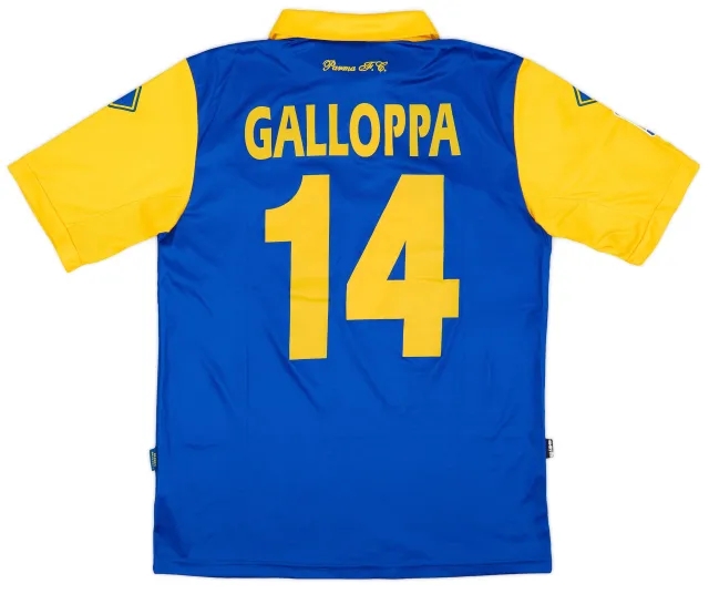 Errea 2010-11 Parma Away Shirt Galloppa #14 - 9/10 - (XL)