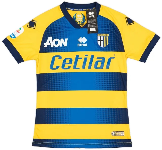 Errea 2018-19 Parma Away Shirt (S)