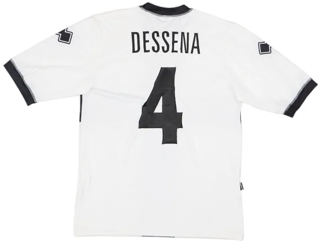 Errea 2006-07 Parma Home Shirt Dessena #4 - 4/10 - (XL)