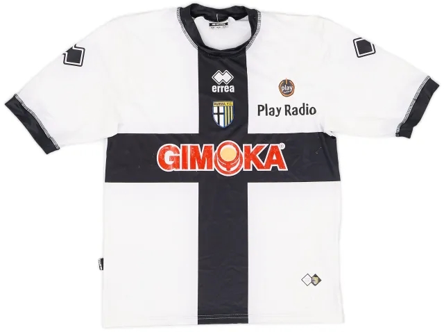 Errea 2006-07 Parma Home Shirt - 7/10 - (M)