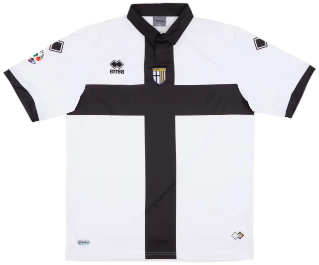 Errea 2009-10 Parma Home Shirt - 9/10 - (XXL)