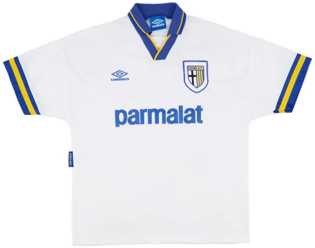 Umbro 1993-95 Parma Home Shirt - 6/10 - (L)