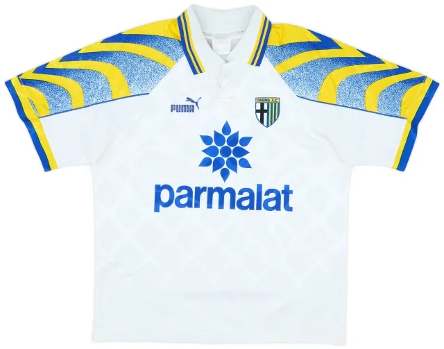 Puma 1995-97 Parma Home Shirt - 5/10 - (XS)