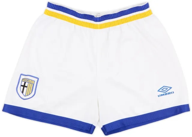 Umbro 1993-95 Parma Home Shorts - 9/10 - (M)