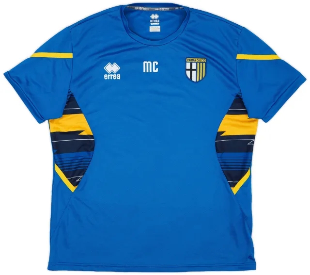 2017-18 Parma Staff Issue Errea Training Shirt MC - 9/10 - (XL)