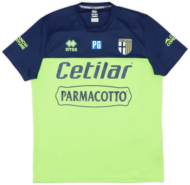 2018-19 Parma Errea Staff Issue Training Shirt PG - 8/10 - (M)