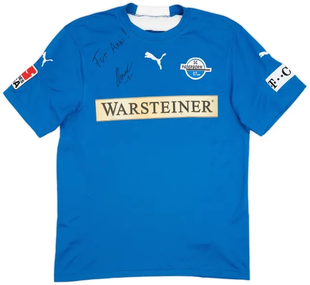 Puma 2006-07 Paderborn Signed Home Shirt - 8/10 - (S)