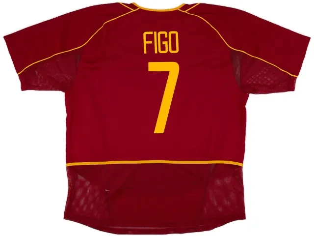 Nike 2002-04 Portugal Player Issue Home Shirt Figo #7 - 9/10 - (XXL)