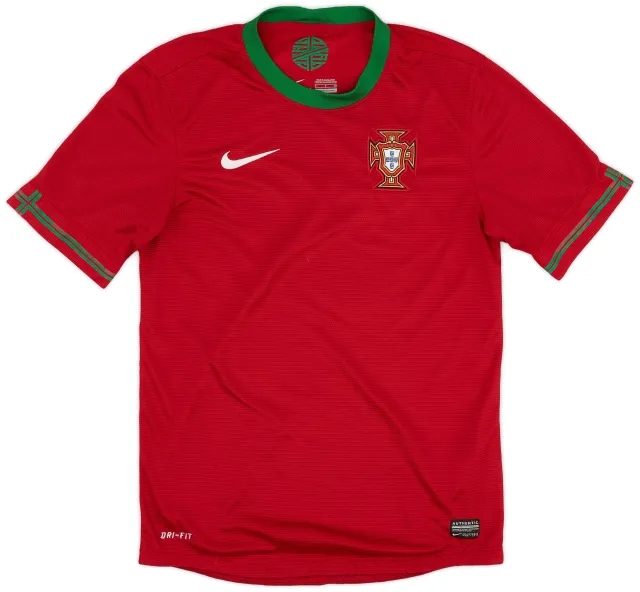 Nike 2012-13 Portugal Home Shirt - 6/10 - (S)