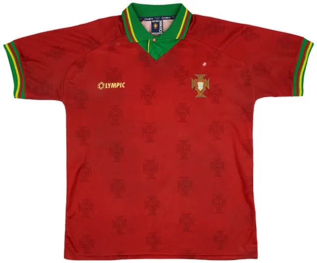 1995-96 Portugal Home Shirt - 5/10 - (XL)